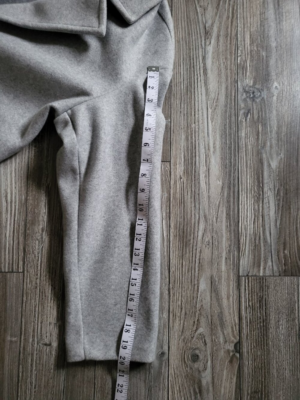 Streetwear Society Grey Overcoat Coat Jacket Medium New Never Worn - Picture 9 of 13